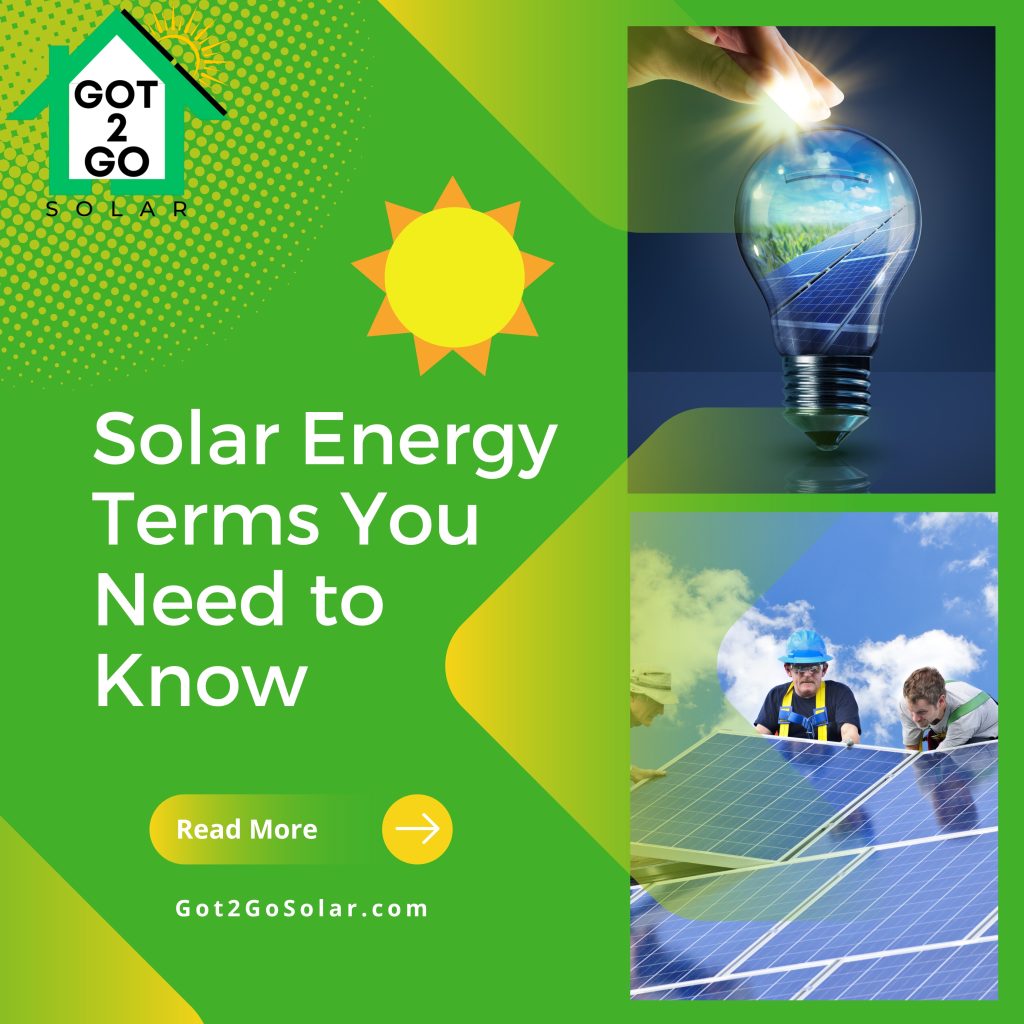 Solar Energy Terms You Need to Know